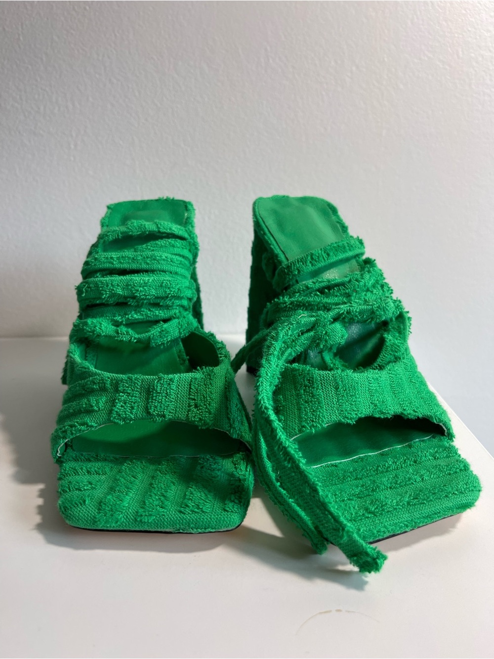 Green Strappy Women’s Sandals